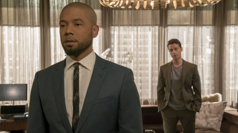 'Empire' återvänder med en tårfull Jussie Smollett & Twitter har starka känslor