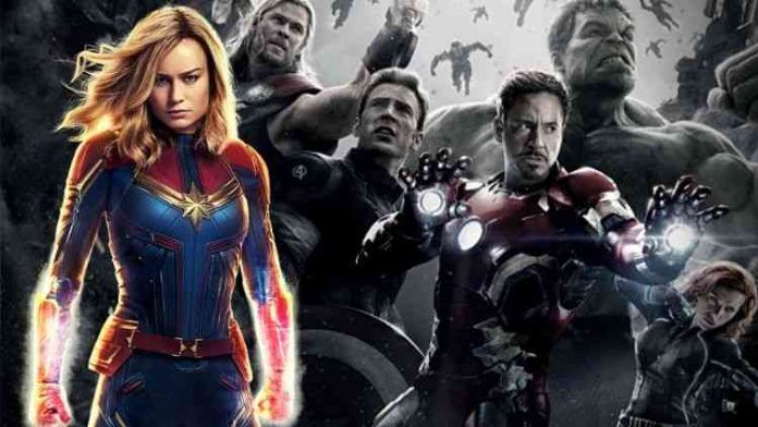 'Kapitan Marvel 2', da bo kot film iz filma Mini Avengers, Brie Larson je skrbela, da bi bila zasenčena