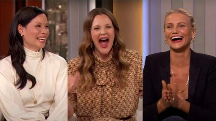 Drew Barrymore, Lucy Liu in Cameron Diaz se znova srečajo na srečanju 'Charlie's Angels'