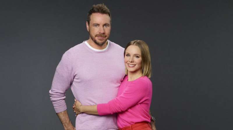 Kristen Bell et Dax Shepard deviennent compétitifs dans le premier aperçu de «Family Game Fight!» (PHOTO)