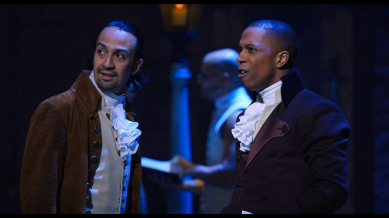 Lin Manuel Miranda Leslie Odom Jr Hamilton Alexander Aaron Burr