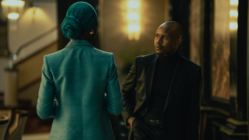   Ajansta Jodie Turner-Smith ve Kurt Egyiawan