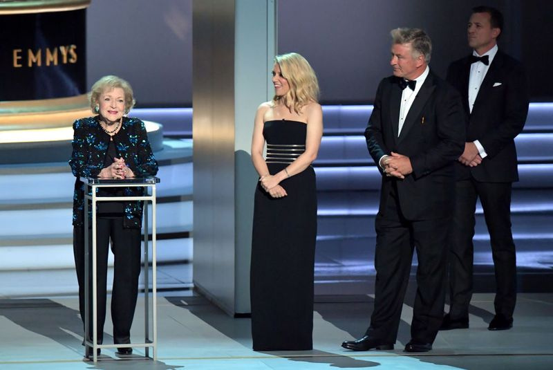 Betty White na 70. rozdaniu nagród Emmy.