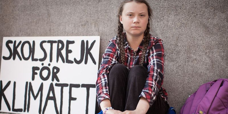 Greta Thunberg in Io sono Greta.