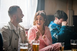 Michelle Keegan in Joe Gilgun v Brassicu