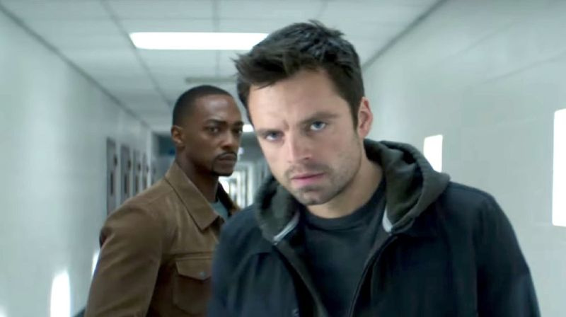 Ο Anthony Mackie και ο Sebastian Stan στο The Falcon and the Winter Soldier.