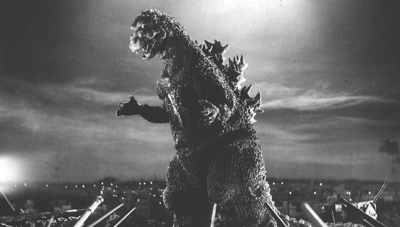 Godzilla en su debut en 1954.