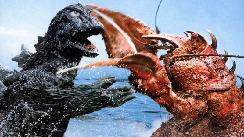 Godzilla y Ebirah en