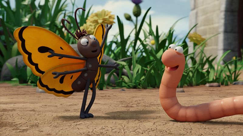 Superworm e Butterfly sono i migliori amici nei bambini