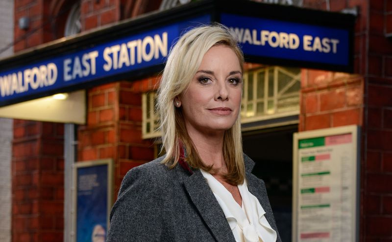 Tamzin Outhwaite hahmona Mel Owen EastEnders.