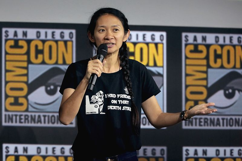 Σκηνοθέτης Chloe Zhao στο San Diego Comic Con.