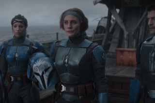 Η Katee Sackhoff ως Bo-Katan Kryze στο The Mandalorian.