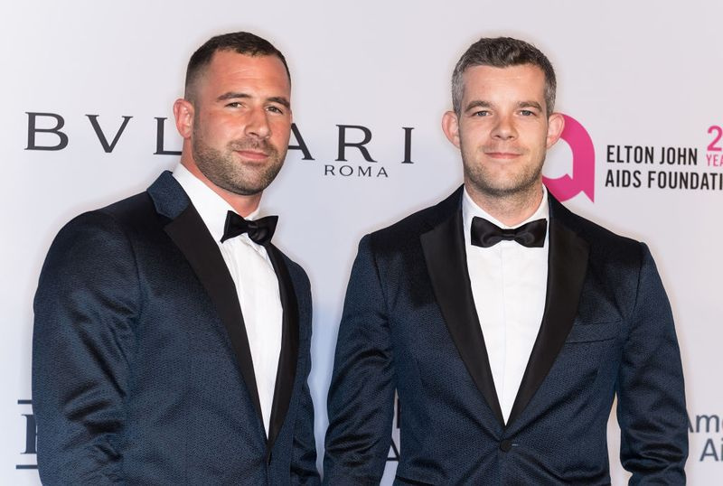 Ο Russell Tovey και ο μακροχρόνιος συνεργάτης Steve Brockman.