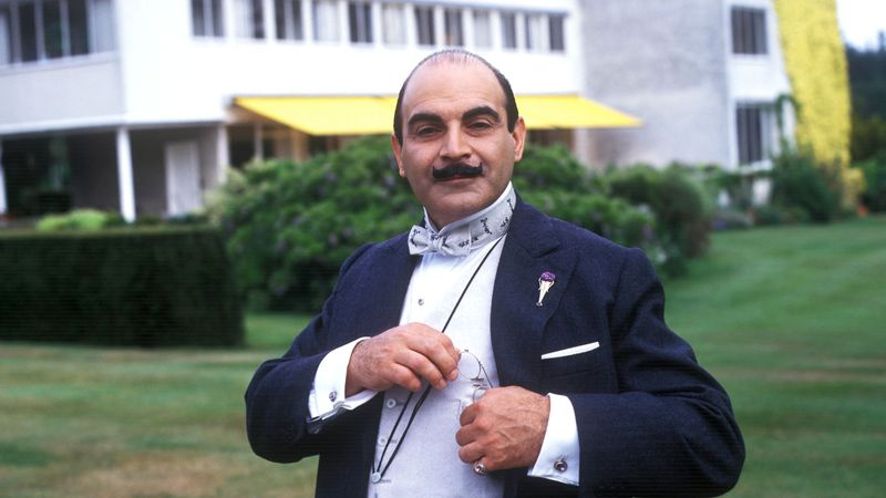Ο David Suchet στον Πουαρό