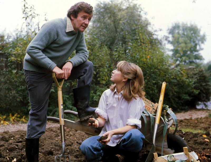 De cast van The Good Life - Tom en Barbara