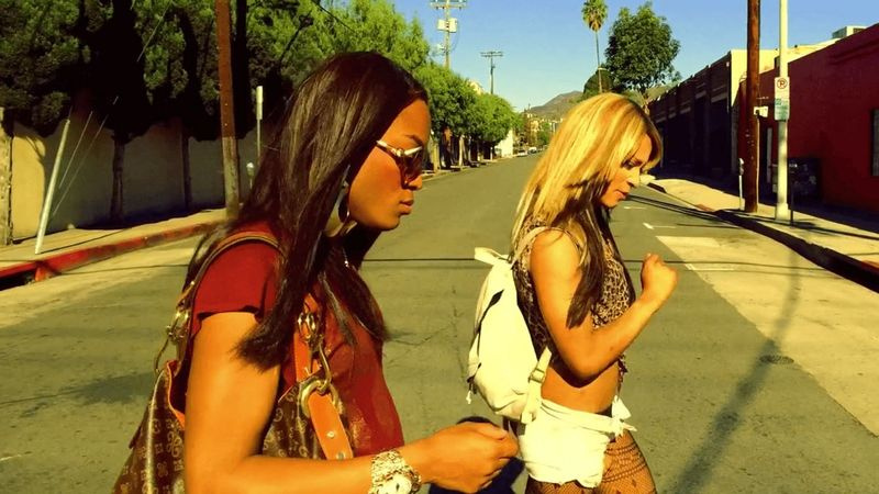 Η Kitana Kiki Rodriguez και η Mya Taylor στο Tangerine (2015)