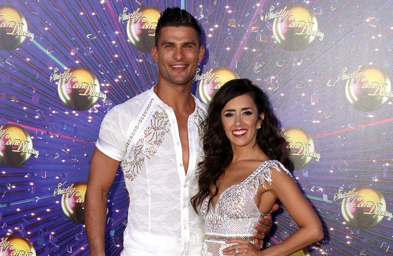 Η Janette Manrara και ο σύζυγός της Aljaz Skorjanec