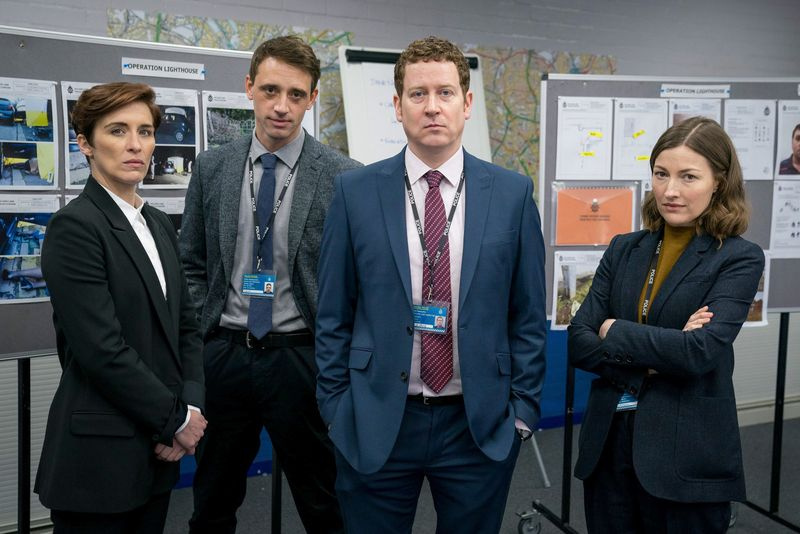 Ο Ian Buckells με τους Jo Davidson και Kate Fleming στο Line of Duty