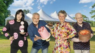 Noel Fielding, Paul Hollywood, Prue Leith και Matt Lucas στο The Great British Bake Off 2021