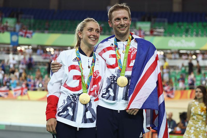 Laura ja Jason Kenny Rion 2016 olympialaisissa
