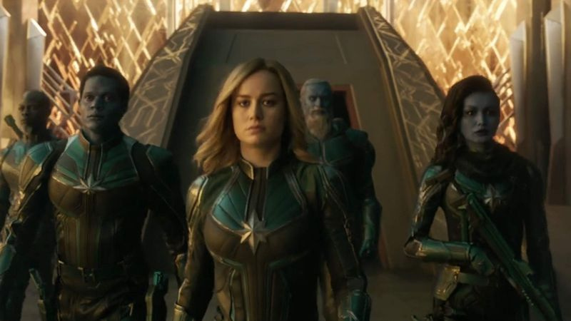 Brie Larson on kapteeni Marvel.