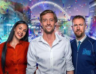 Peter Crouch och Maya Jama om att vara värdar för deras roliga Euro-efterfest 'Crouchy's Year Late Euros: Live'