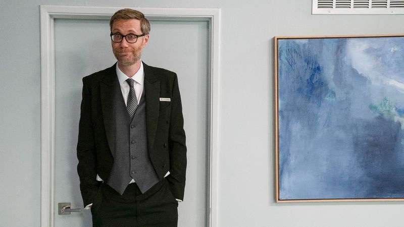 Stephen Merchant, συγγραφέας, σκηνοθέτης και πρωταγωνιστής του The Offenders