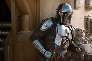 Το Mando and The Child όπως φαίνεται στη 2η σεζόν του The Mandalorian στο Disney+.