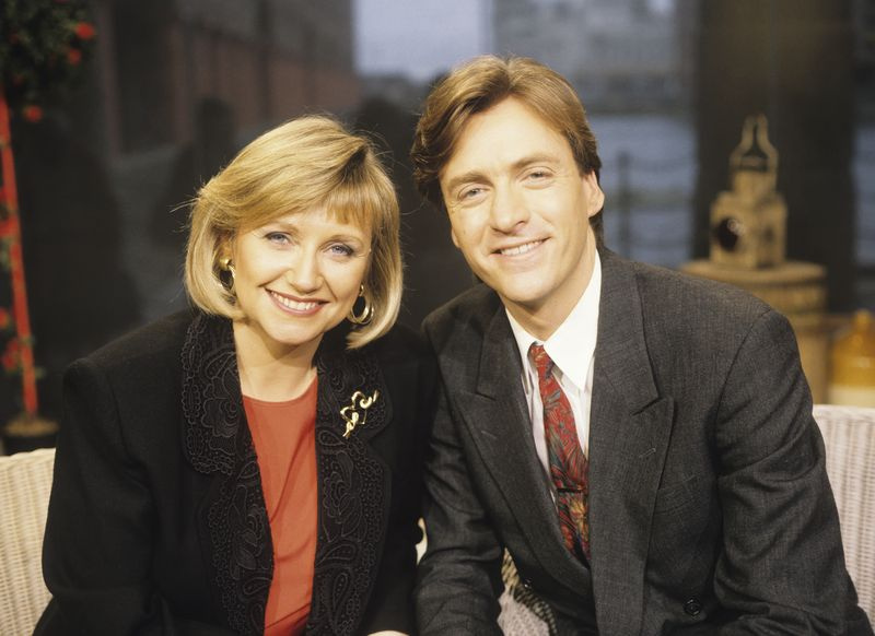 Richard Madeley ja abikaasa Judy Finnigan esitlesid 1990. aastal filmi This Morning