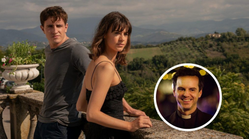 Siehe 'Normal People's Marianne & Connell treffen 'Fleabag's Hot Priest für RTE's Comic Relief' (VIDEO)