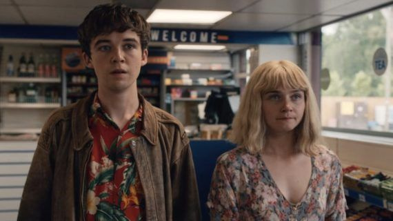 O fim da porra do mundo Alex Lawther Jessica Barden