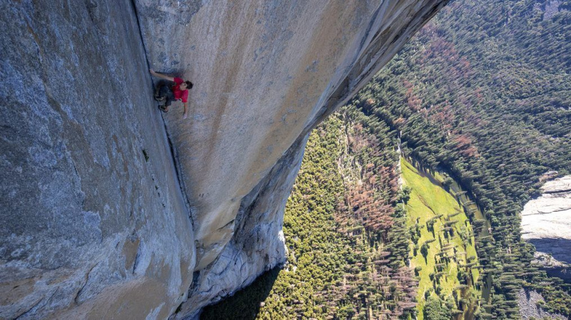 Alex Honnold på klatring til nye høyder for National Geographic 'Free Solo'