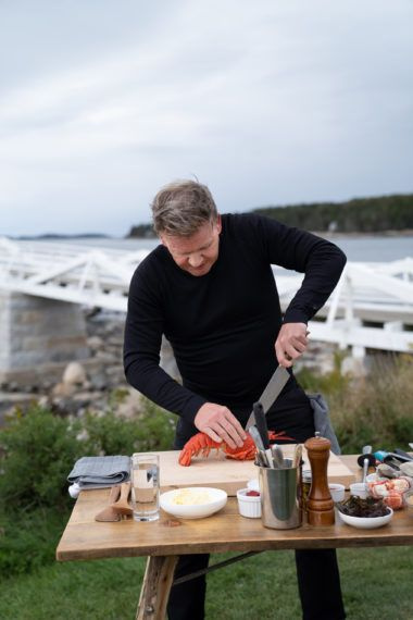 Gordonas Ramsay Lobster Maine Uncharted 3 sezonas