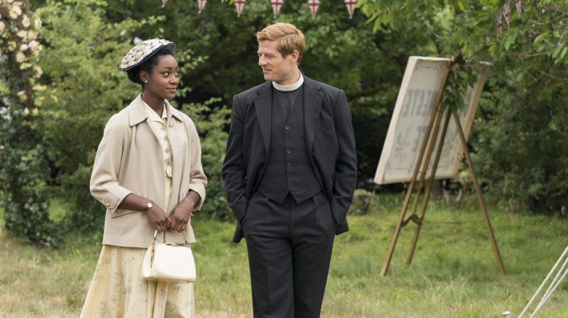 „Grantchester“ 4 sezonas mato Sidnį „atgaivinti savo tikėjimą“