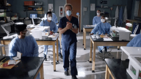 „Grays Anatomy Doctor GIF“ iš ABC tinklo - raskite ir bendrinkite „GIPHY“