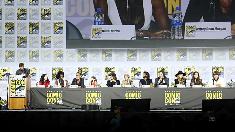   Distribuția The Walking Dead la San Diego Comic-Con 2019