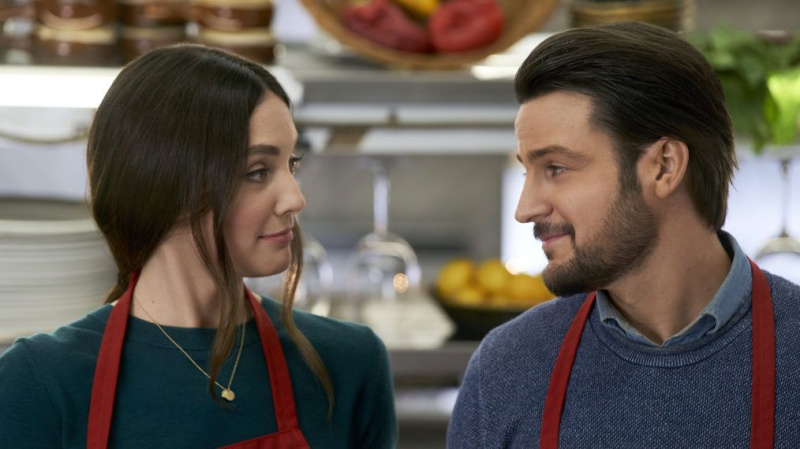 Mallory Jansen Tyler Hynes na 12ª data do Christmas Hallmark 2020