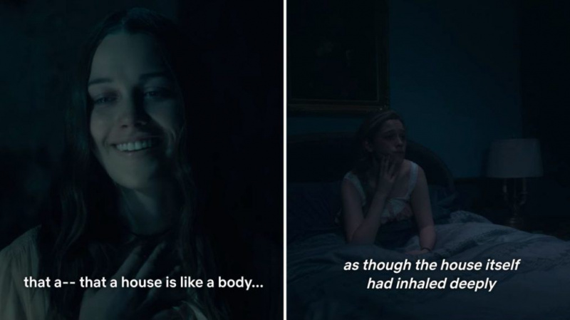 Haunting of Hill House Bly Manor Diálogo