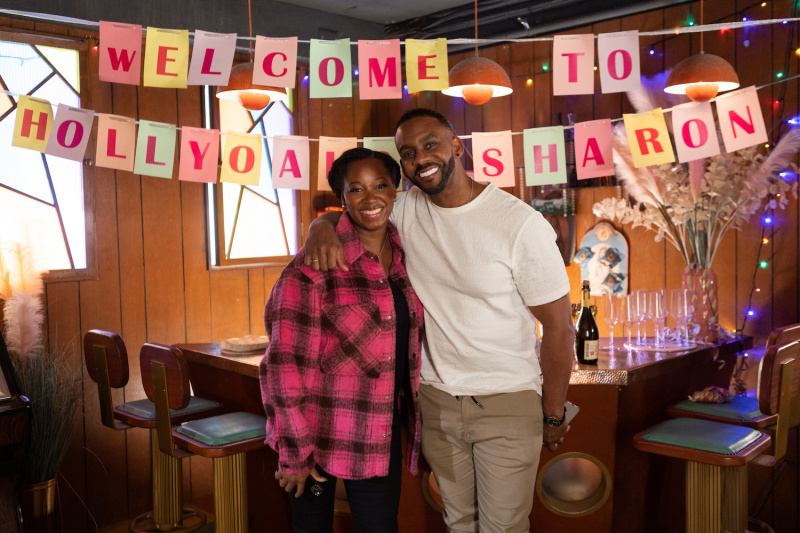   Zoe's mum, Sharon, recently arrived in Hollyoaks.