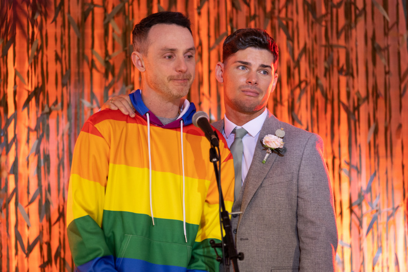   Ziua nunții Ste Hay și James Nightingale în Hollyoaks