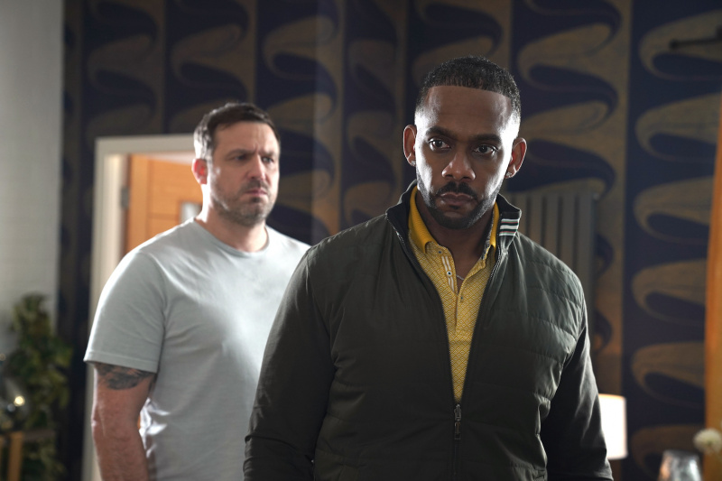   Warren Fox et Felix Westwood à Hollyoaks.