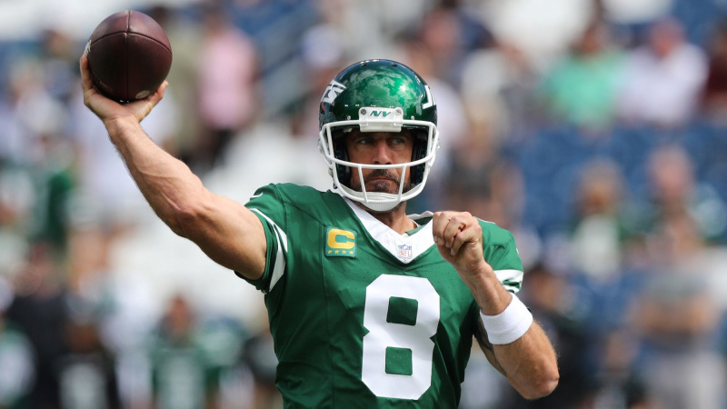  Ņujorkas Jets' Aaron Rodgers