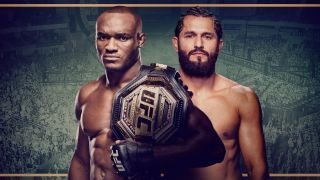 UFC 261 Usman vs. Masvidal2プロモーションバナー。