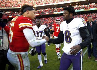 Kuidas vaadata Internetis otseülekannet Kansas City Chiefs vs Baltimore Ravens