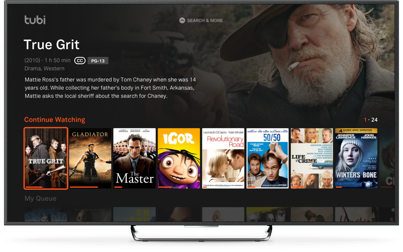 Tubi TV της χρονιάς