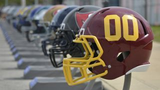 NFL-helmen met logo