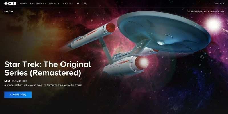 Star Trek: The Original -sarjan suoratoisto