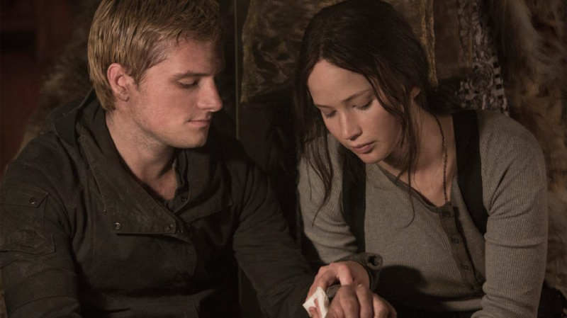 The Hunger Games Mockingjay Parte 2 Jennifer Lawrence Josh Hutcherson
