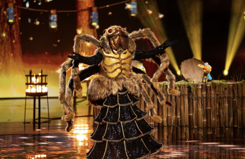   Kostým Huntsman Spider na špeciáli Masked Singer