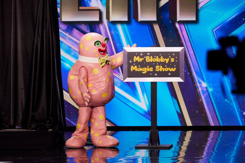   การออดิชั่น Mr Blobby สำหรับ BGT